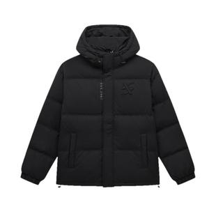 特步羽绒服男士新款冬季加厚加绒男装保暖运动外套976429190307