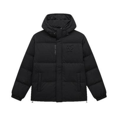 特步羽绒服男士新款冬季加厚加绒男装保暖运动外套976429190307