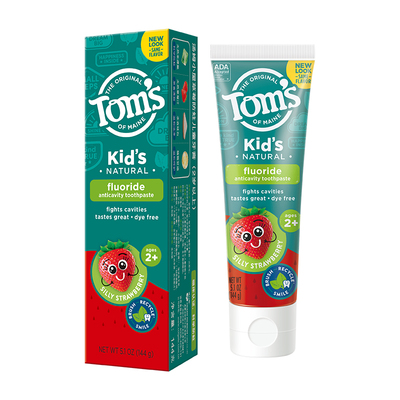 2-6-12岁不辣儿童牙膏汤姆小屋