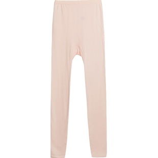 三枪女士纯棉弹力合身女式薄棉长裤打底全棉保暖单条秋裤 60286