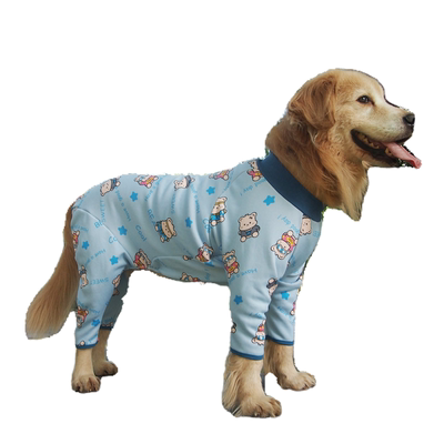 金毛边牧拉布拉多加绒保暖四脚衣