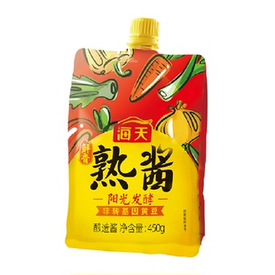 海天鲜香熟酱东北大酱正宗农家大酱豆瓣酱大葱蘸酱调味