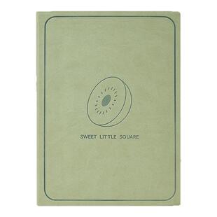 b5记事本高颜值水果系列简约女生横线笔记本本子软皮初中日记本ins风小学大学生高中生专用考研学习可印logo