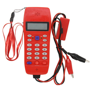 包邮精明鼠NF-866查线电话机测试器测线电话机测试线路电话多插头