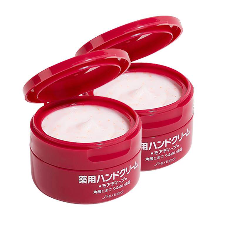 【自营】Shiseido资生堂护手霜美润尿素红罐100g*2滋养补水润手霜