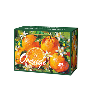 橙子礼盒包装盒空盒高档5/10斤赣南脐橙沃柑耙耙柑礼品盒纸箱定制