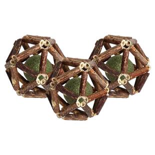 猫咪玩具磨牙棒木天蓼猫薄荷铃铛球逗猫棒自嗨解闷神器猫咪玩具球