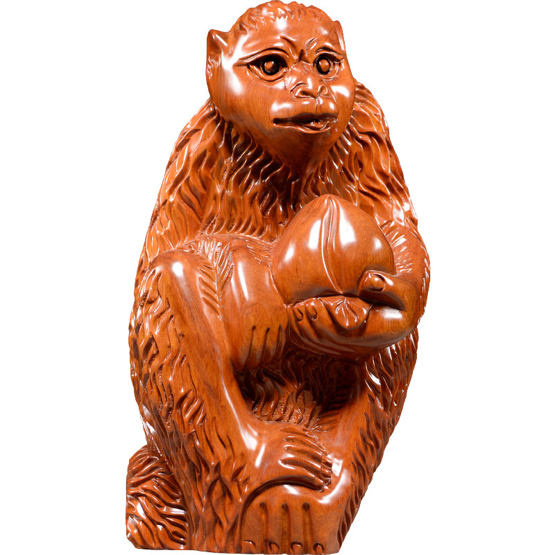 刺史家居摆设十二生肖猴子工艺品