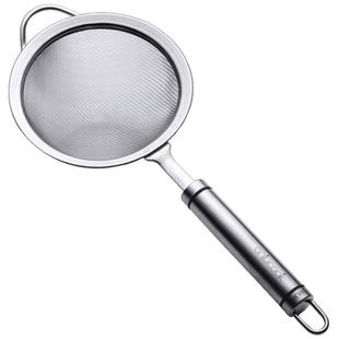 onlycook家用304不锈钢漏勺细网漏豆浆过滤神器中药果汁过滤网筛