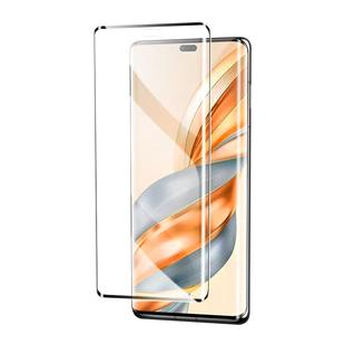 适用荣耀x60pro钢化膜无白边玻璃honorx60pro手机膜抗摔防爆X60PRO曲面高清抗蓝光HONOR水凝膜全屏覆盖防指纹