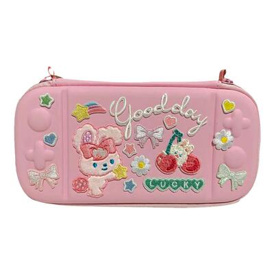 switcholed任天堂收纳包刺绣贴纸