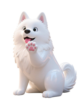 户外卡通小狗系列美陈雕塑摆件