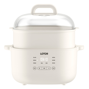 lotor电炖盅隔水炖家用大容量全自动4一5人电炖锅陶瓷煲汤炖汤锅