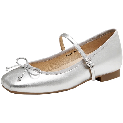 TATA/他她玛丽珍鞋法式甜美