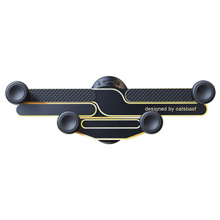 金属车载手机支架出风口固定重力支撑汽车内全铝合金导航2026新款