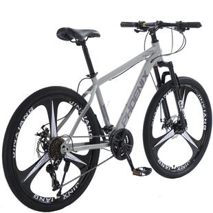 凤凰铝合金山地自行车油碟变速越野男款公路赛车成人女款学生单车