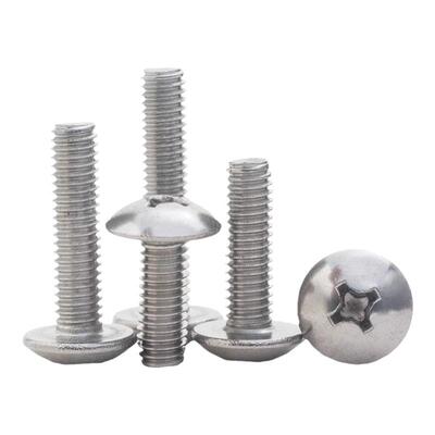 304不锈钢十字大扁头螺丝伞型机螺钉蘑菇头螺栓TM大圆头M3M4M5M6
