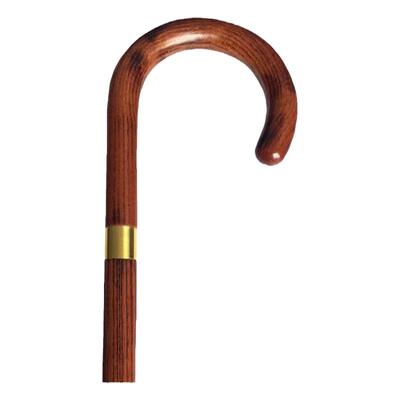 英国绅士手杖实木拐杖弯钩斯蒂克