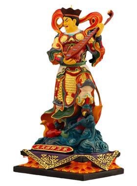 四大天王神像纯铜彩绘客厅
