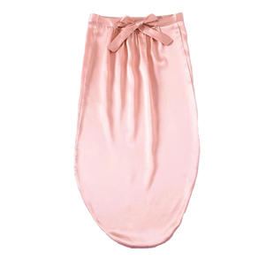 highholly真丝睡帽长款22姆米桑蚕丝护发帽月子帽防产后掉发脱发