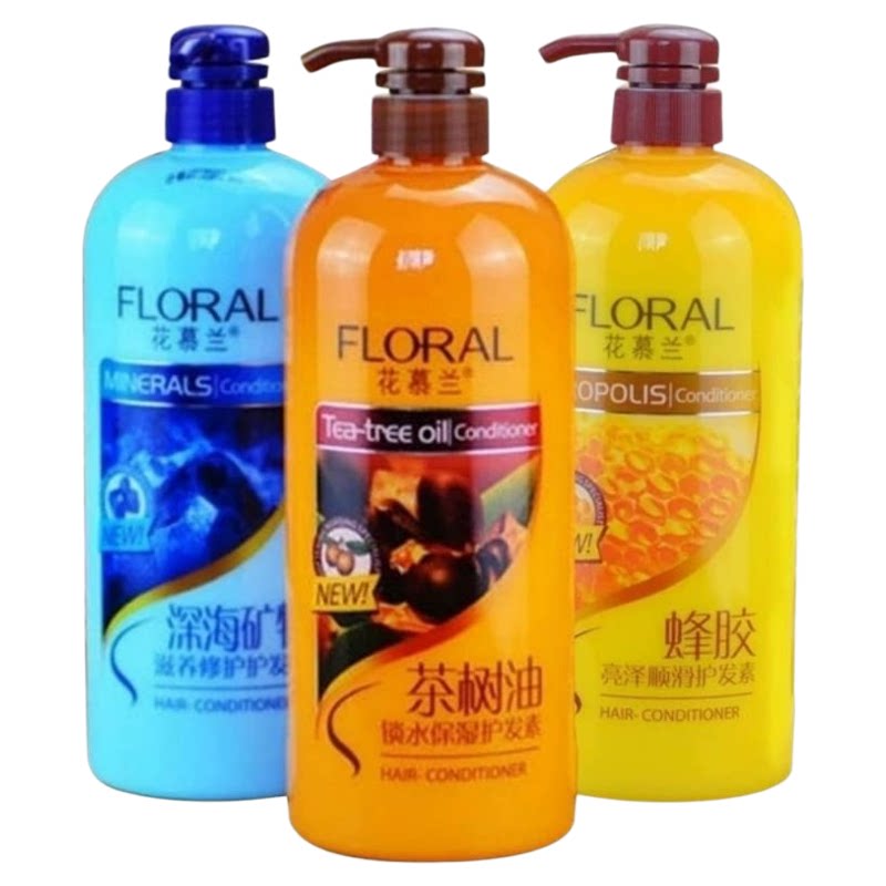 花慕兰油茶籽蜂胶海盐护发素香味持久顺滑滋养锁水改善毛躁