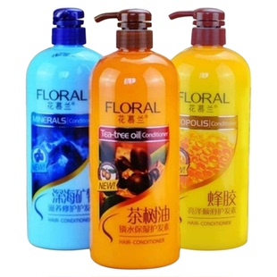 花慕兰油茶籽蜂胶海盐护发素香味持久顺滑滋养锁水改善毛躁