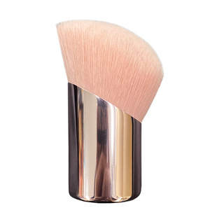 斜坡迷你腮红刷矿物粉底刷斜头刷便携小粉饼刷散粉刷子软毛定妆