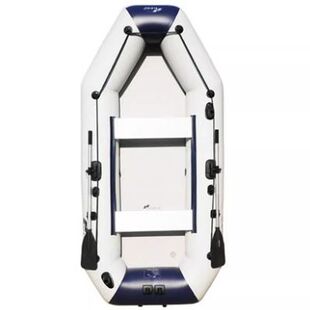 特厚充气皮划艇橡皮船加厚硬底耐磨冲锋舟路亚艇2人3人多人钓鱼船