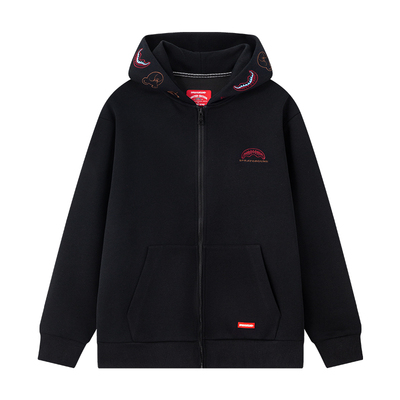 SprayGround鲨鱼嘴连帽开衫卫衣