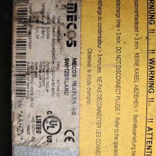 溢价-MECOS TRAXLER变频器 MBE3-50
