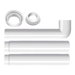 卫生间厕所蹲便器冲水箱配件大全排水管通用蹲坑连接管下水管家用