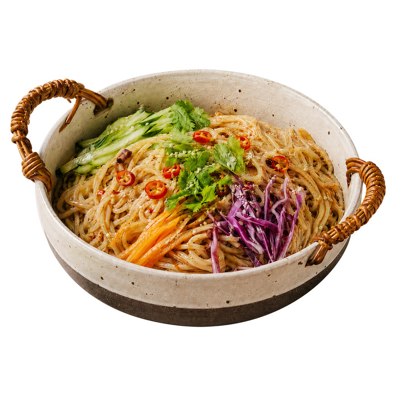 麻酱拌冷面希膳延边朝鲜族风味