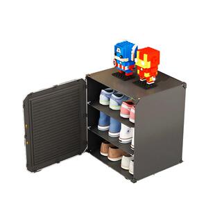 办公室鞋架宿舍桌下迷你鞋收纳盒鞋子多层防尘简易家用门口小鞋柜