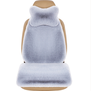 冬季汽车坐垫冬毛绒加厚保暖2025新款热后排座椅车内冬天汽车座垫