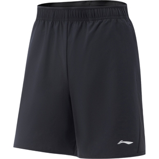 劲浪体育LINING李宁秋季女子运动必备运动休闲短裤裤子AKSV442-1