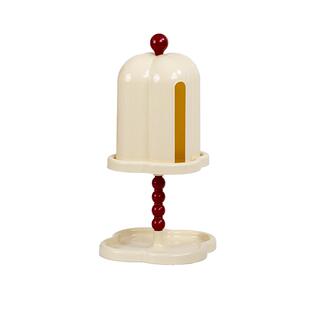 纸巾盒中古风家用客厅法式复古茶几桌面置物卷纸盒创意抽纸收纳盒