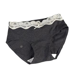 无痕内裤女生纯棉2025新款性感蕾丝中腰女士7a级抗菌透气三角裤女