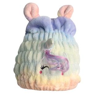 儿童干发帽2025新款可爱女童包头巾浴帽宝宝婴儿免吹吸水速干毛巾