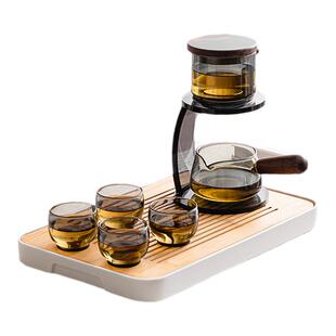 一品仟堂简意自动功夫茶具套装家用轻奢高档年轻人懒人泡茶神器