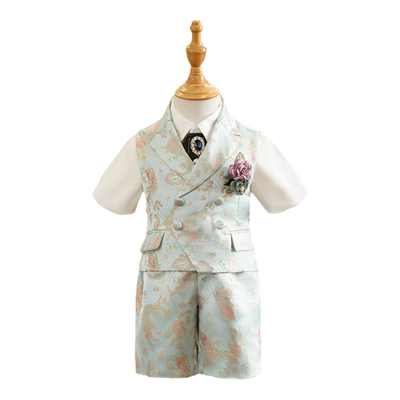 儿童西装男花童礼服周岁