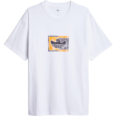 Adidas/阿迪达斯正品三叶草男女针织宽松圆领简约休闲T恤KD4289