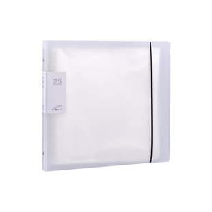 正方形25厘米活页文件夹油画棒收纳册儿童作品集海报国画册12cm收纳册幼儿园一二年级画画收集册学生用画夹