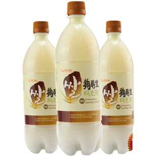 原装进口韩国麹醇堂米酒 玛格丽米酒750ML 马克丽满1瓶包邮月子