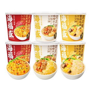 海福盛速食粥土豆泥泥粥方便速食品宿舍宵夜冻干免煮泡饭即食早餐