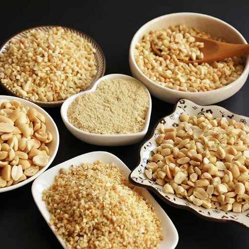 花生碎冰粉专用火锅蘸料烘烤熟原味花生仁花生粒牛轧糖