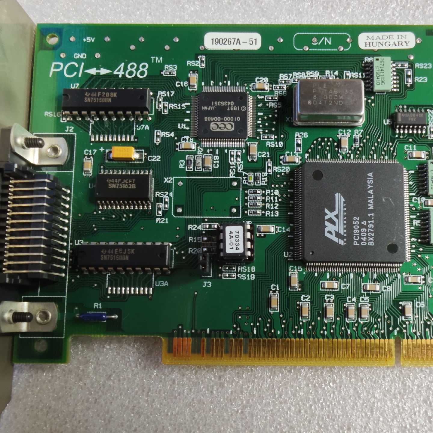 议价美国NI PCI-GPIB大卡 PCI-488  190267A-51 测试好发货
