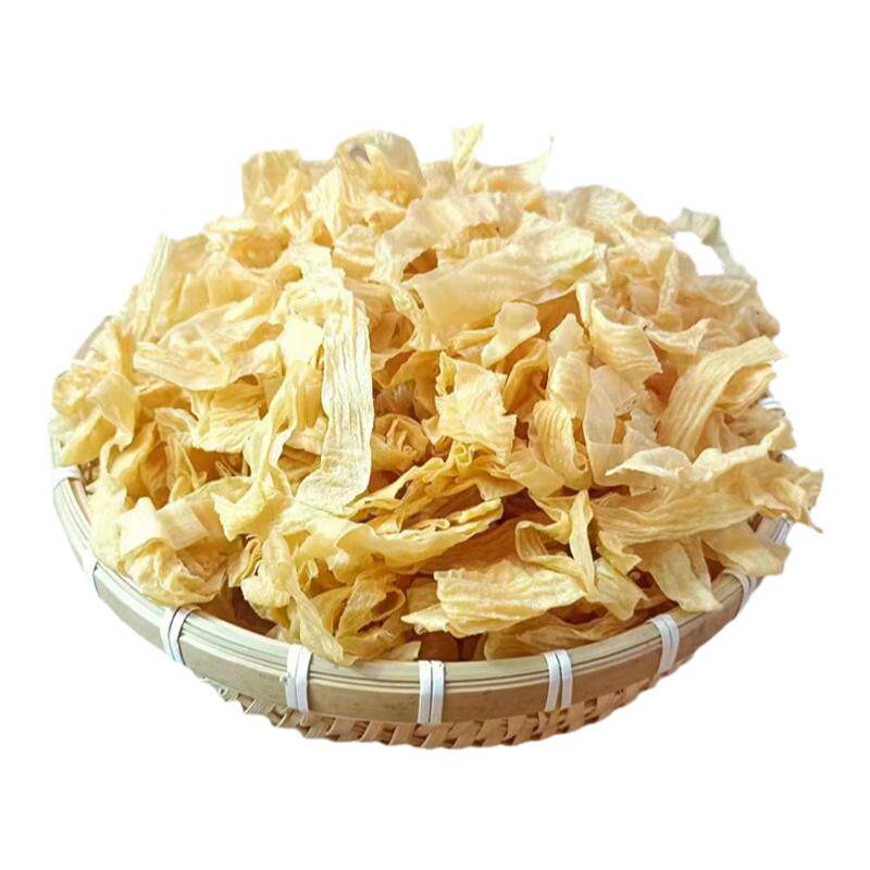 豆皮无盐粒干豆皮豆花豆腐皮豆皮丝人造肉豆丝豆制品凉菜