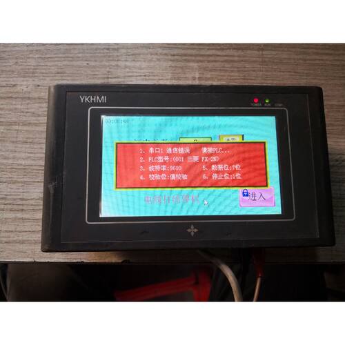 询价中达优控触摸屏 OP320-500，，成色如图，带串