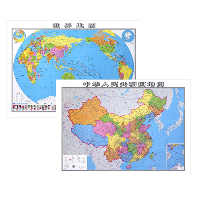 2025年全新版中国地图和世界地图