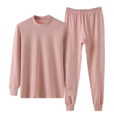 妈妈纯棉内衣套装女秋冬加厚大码